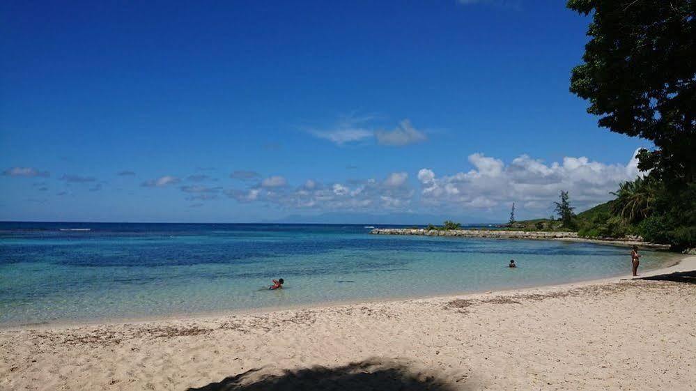 Ti.Maanga Vue Mer Pieds Dans L'Eau 圣弗朗索瓦 外观 照片